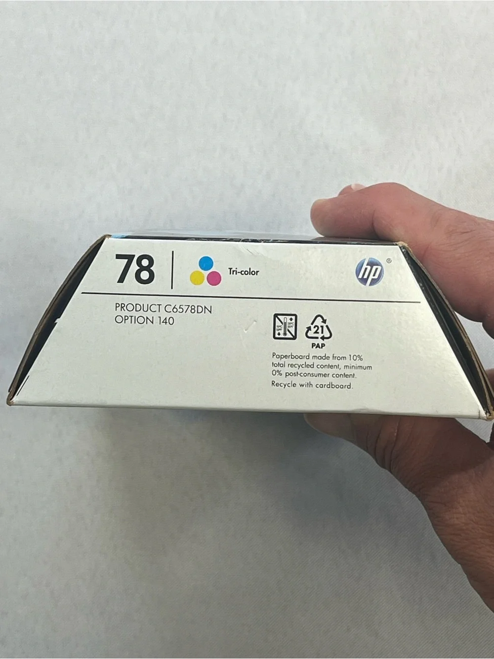 HP 78 Tri-Color Ink C6578DN - New Sealed Expired 02/2015